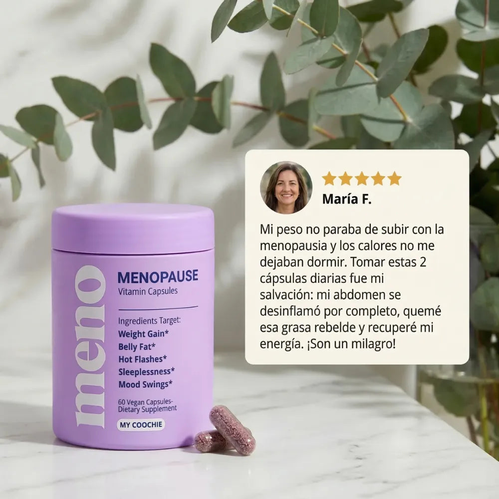 Mujer recupera el control de tu cuerpo, tu figura y tus noches de sueño con MENO