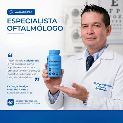 VysionBiotic |  Los 3 pigmentos que protegen tus ojos y que casi ningún suplemento tiene