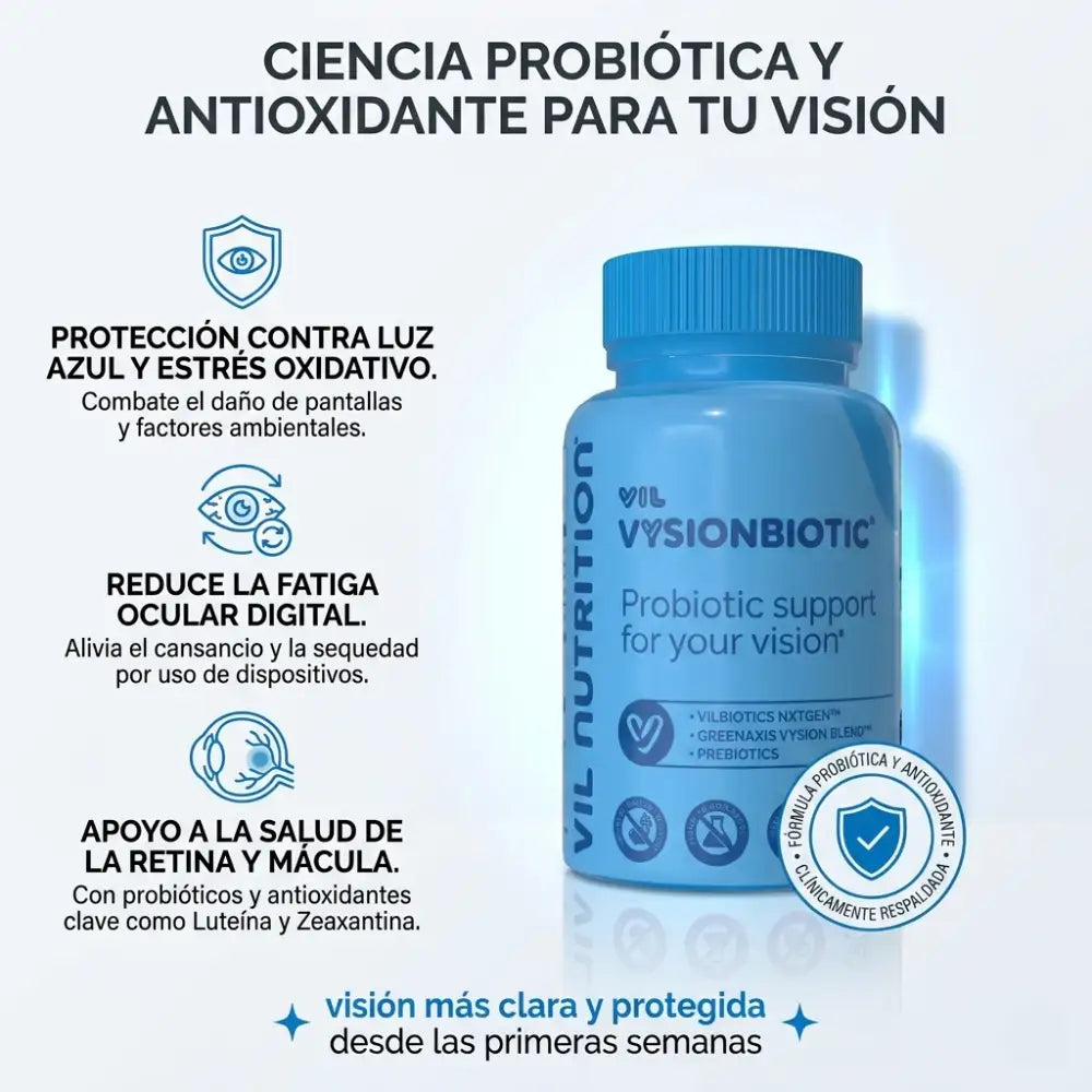 VysionBiotic |  Los 3 pigmentos que protegen tus ojos y que casi ningún suplemento tiene