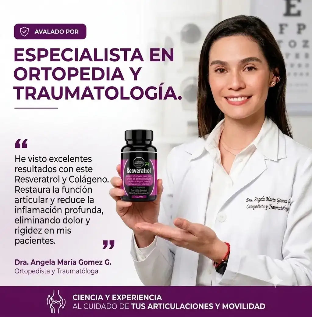 Resveratrol con Péptidos Activos
