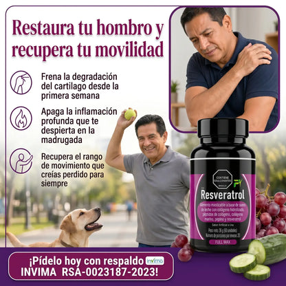 Resveratrol con Péptidos Activos