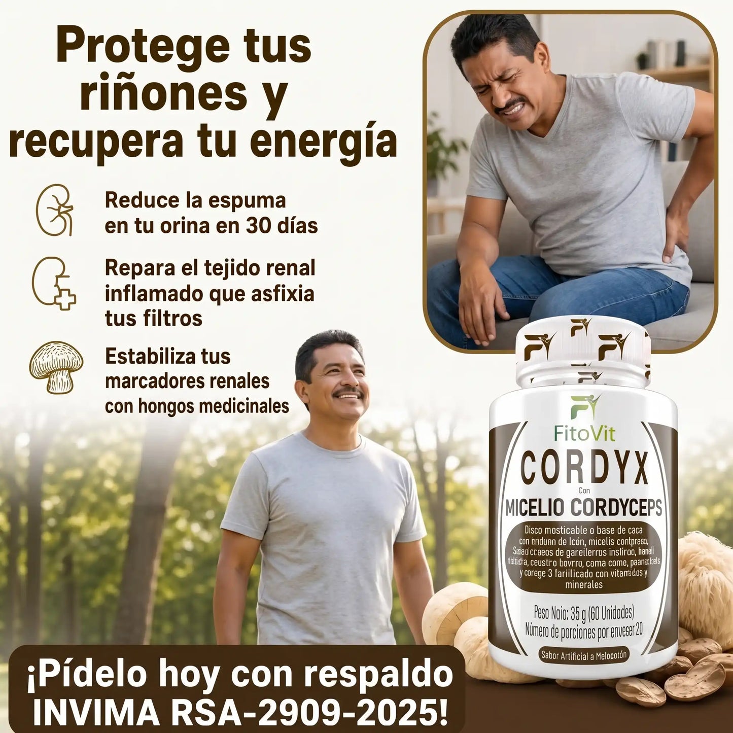 CORDYX: la fórmula avanzada medicinal