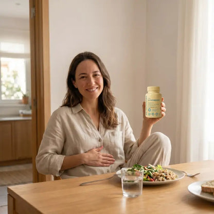 Dygesbiotic ™ Menos inflamación, menos gases, más bienestar — desde la primera semana